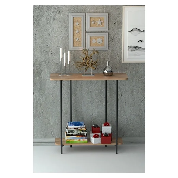 Retodesign Atlantik Çam Konsol / Dresuar / Çok Amaçlı Raf 1125 - Görsel 5