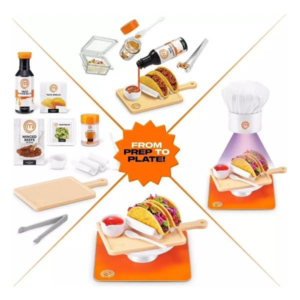 ZURU Mini Brands Create MasterChef Seri 2 Sürpriz Kapsül Mini Yemek Yapım Seti 8+ Yaş - Görsel 2
