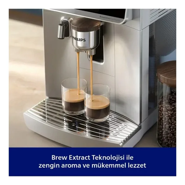 Philips 8000 Serisi Lattego Pro Kahve Makinesi Evde Kafe Kalitesi 54 Farklı Sıcak Ve Soğuk Içecek Silentbrew Teknolojisi İle Daha Sessiz - Görsel 3