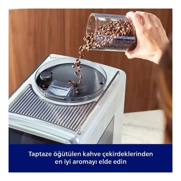 Philips 8000 Serisi Lattego Pro Kahve Makinesi Evde Kafe Kalitesi 54 Farklı Sıcak Ve Soğuk Içecek Silentbrew Teknolojisi İle Daha Sessiz - Görsel 6