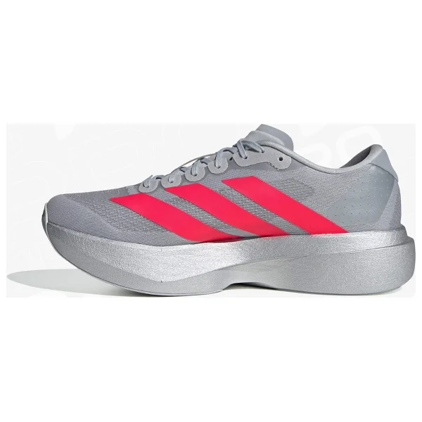 Adidas Adizero Evo Sl Kı3381 Gri-Kırmızı Erkek Koşu Ayakkabısı - Görsel 4