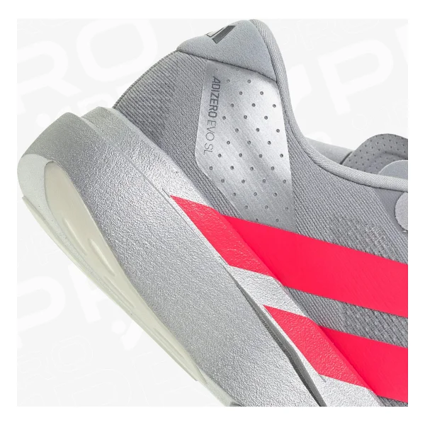 Adidas Adizero Evo Sl Kı3381 Gri-Kırmızı Erkek Koşu Ayakkabısı - Görsel 9
