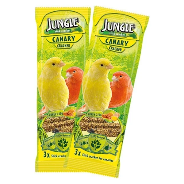 Jungle 3'lü Yumurtalı Ballı Kanarya Krakeri - Görsel 3