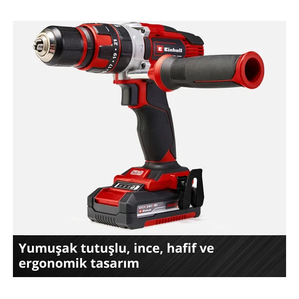 Eınhell 2'li Akülü Vidalama Ve Taşlama Makına Seti - Görsel 2