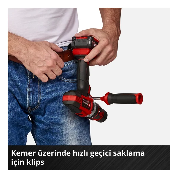 Eınhell 2'li Akülü Vidalama Ve Taşlama Makına Seti - Görsel 4