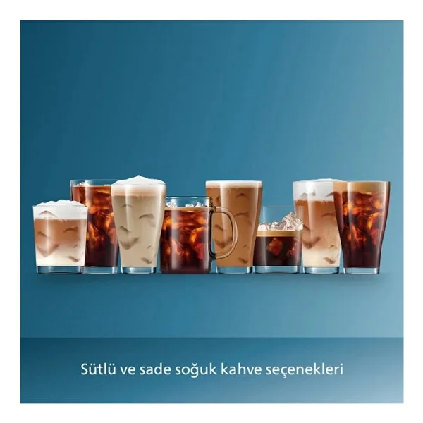 Philips 5500 Serisi Lattego Tam Otomatik Seramik Öğütücülü Espresso Makinesi 20 Çeşit Kahve Sessiz Teknoloji - 43.3 X 24.6 X 37.1 - Görsel 9