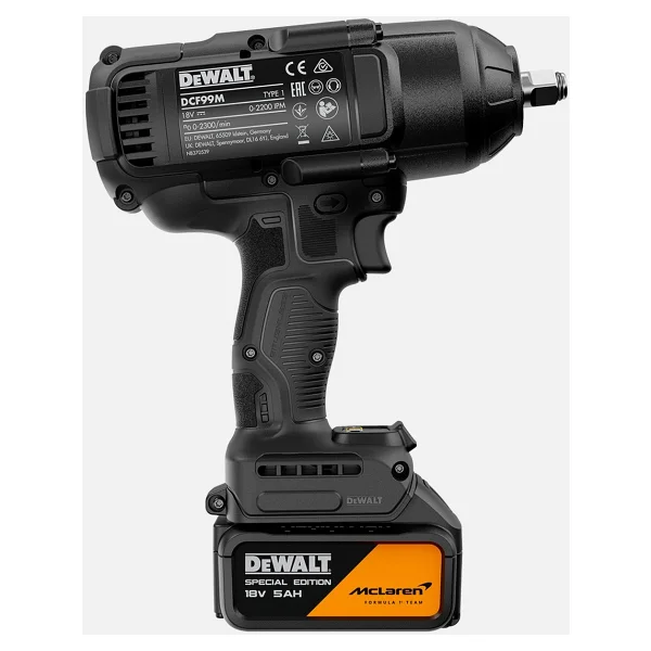 Dewalt Dcf99mp2t-Qw Mclaren 1/2" Somun Sıkma + 2x5ah Akü Set - Görsel 6