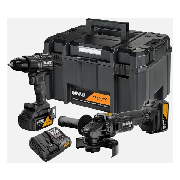 Dewalt Dck2223mp2t-Qw Mclaren İkili Set + 2x5ah Akü Set (Matkap + Taşlama) - Görsel 4