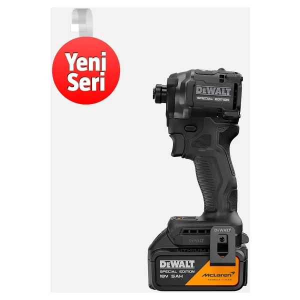 Dewalt Mclaren Dcf86mp2t Çift Akülü 5 Ah Darbeli Vidalama Makinesi - Görsel 2