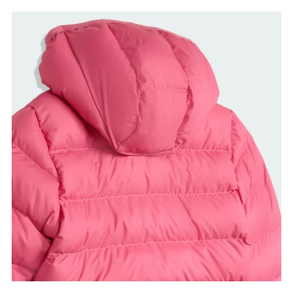Adidas Synthetic Down Jl7390 Koyu Pembe Bebek Mont - Görsel 2