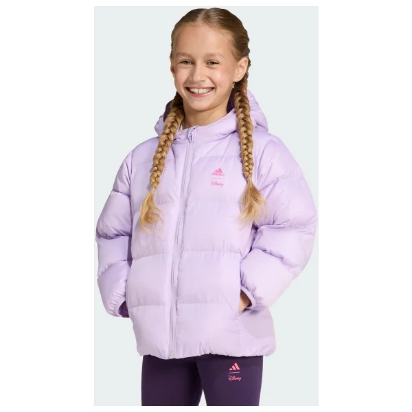 Adidas Disney Minnie Mouse Jl9194 Kapüşonlu Çocuk Şişme Mont - Görsel 5