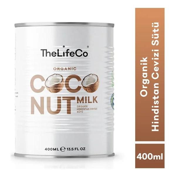 The Lifeco Organik 400 Ml Hindistan Cevizi Sütü - Görsel 6