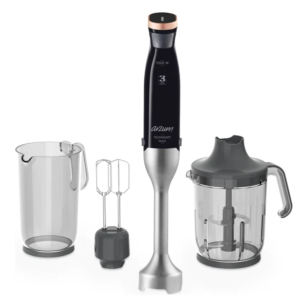 Arzum Technoart Maxi Neo Ar1114-B Beyaz 1500 W El Blender Seti - Görsel 3