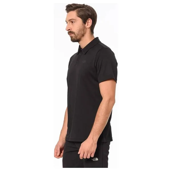 The North Face Tanken Nf0a2wazjk31 Siyah Kısa Kollu Polo Yaka Erkek Tişört - Görsel 6