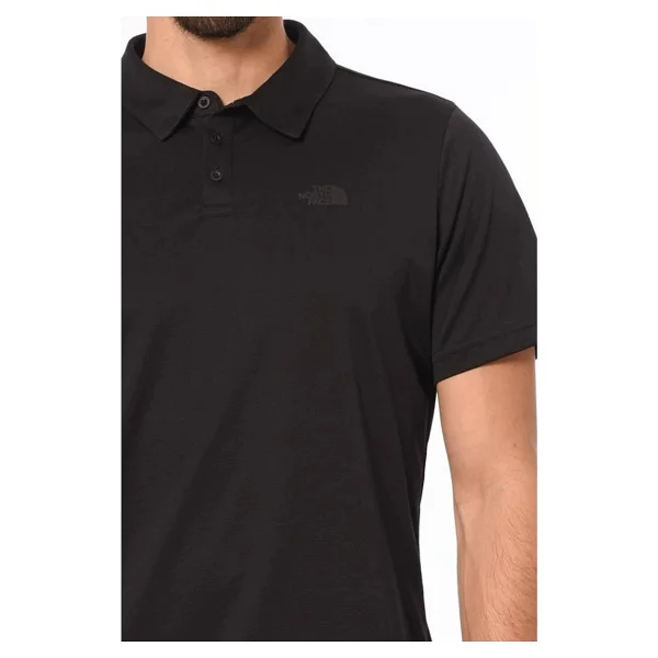 The North Face Tanken Nf0a2wazjk31 Siyah Kısa Kollu Polo Yaka Erkek Tişört - Görsel 7
