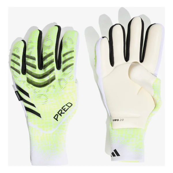 Adidas Predator Pro Fingersave Jn5354 Yeşil Kaleci Eldiveni - Görsel 9