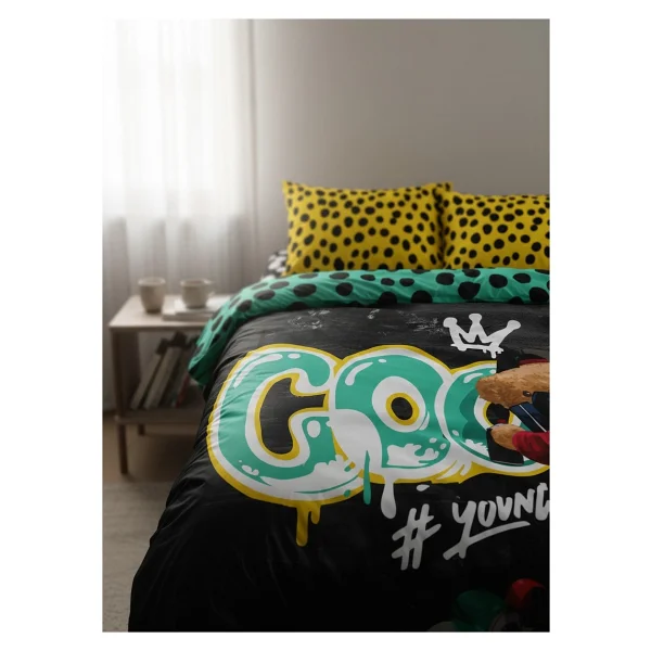 Helen George Teddy Cool Çift Kişilik Nevresim Takımı - Görsel 5