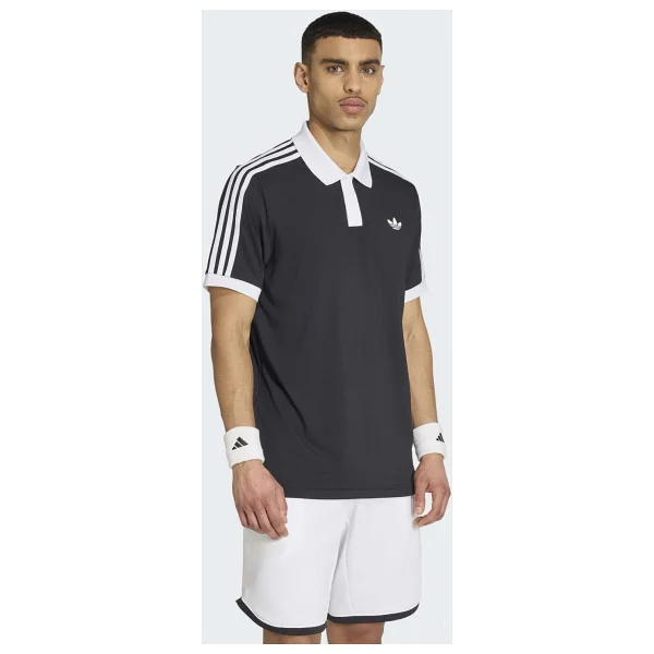 Adidas Classıcs Polo Erkek Tenis Polo Tişört Ky8886 Siyah - Görsel 8