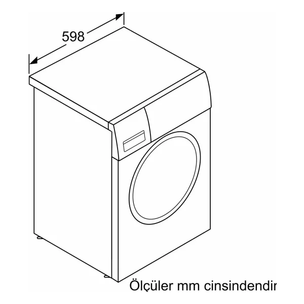 Siemens Wg52k2zxtr 1200 Devir 10 Kg Çamaşır Makinesi - Görsel 10