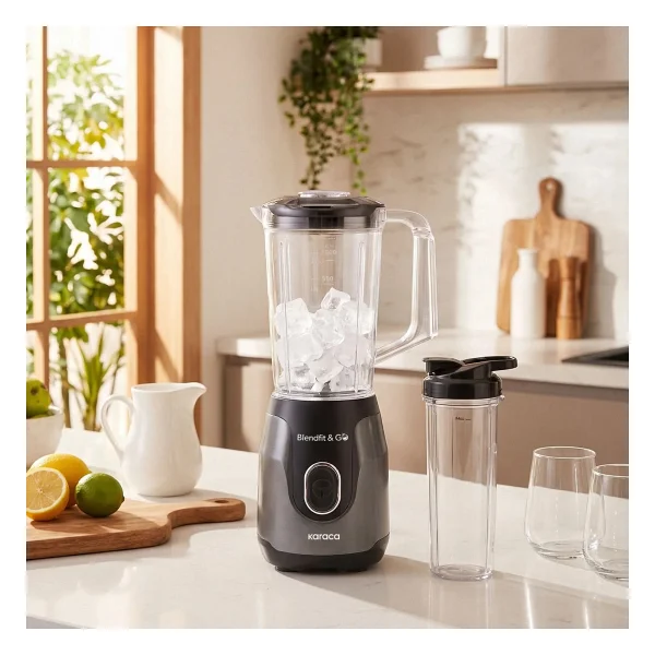 Karaca Blendfit Go Personal 550 W Sürahi Blender - Görsel 2