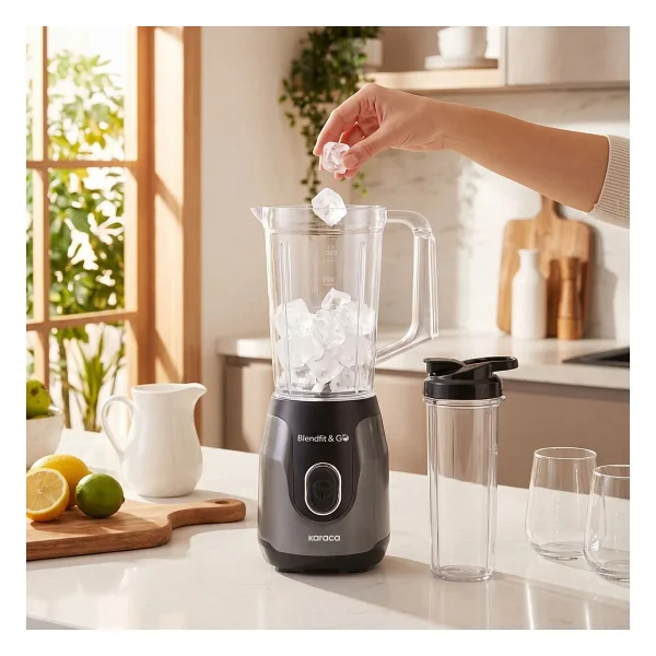 Karaca Blendfit Go Personal 550 W Sürahi Blender - Görsel 3