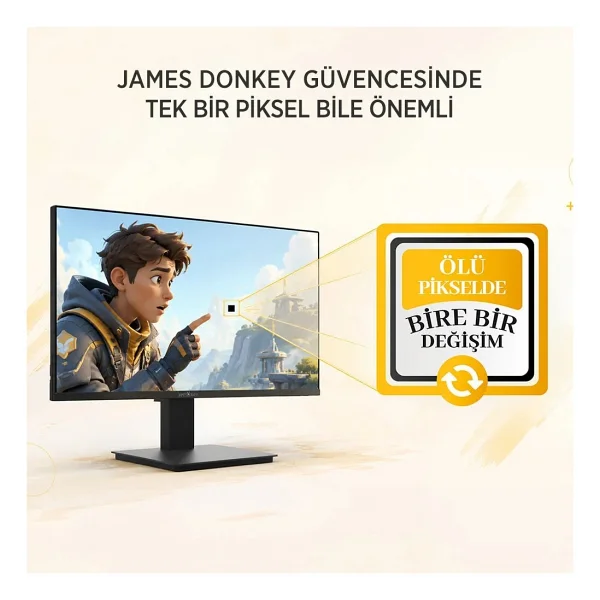 James Donkey Arven A70 27" 0.5 Ms Full HD Pivot 240 Hz Oyuncu Monitörü - Görsel 9