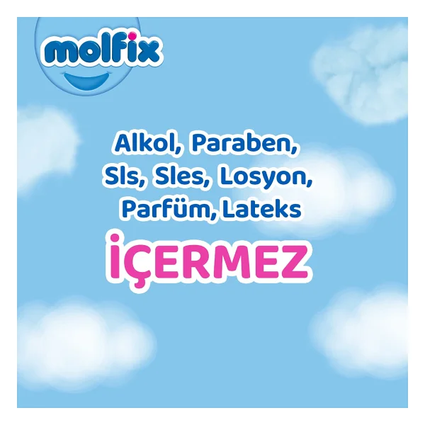 Molfix 3 Numara Midi 108'li 2 Adet Bebek Bezi - Görsel 8
