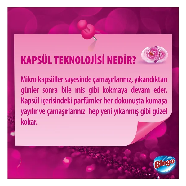 Bingo Soft Begonvil Yumuşatıcı 60 Yıkama 1.44 Lt 4'lü - Görsel 7