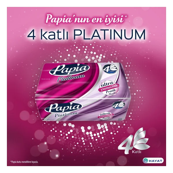 Papia Platinum Pratik Mendil 1125 Yaprak - Görsel 6