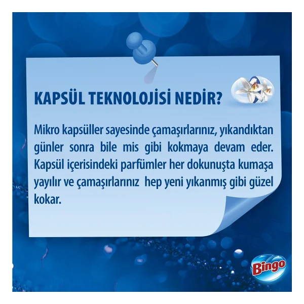 Bingo Soft Lilyum Yumuşatıcı 60 Yıkama 1.44 Lt 6'lı - Görsel 7
