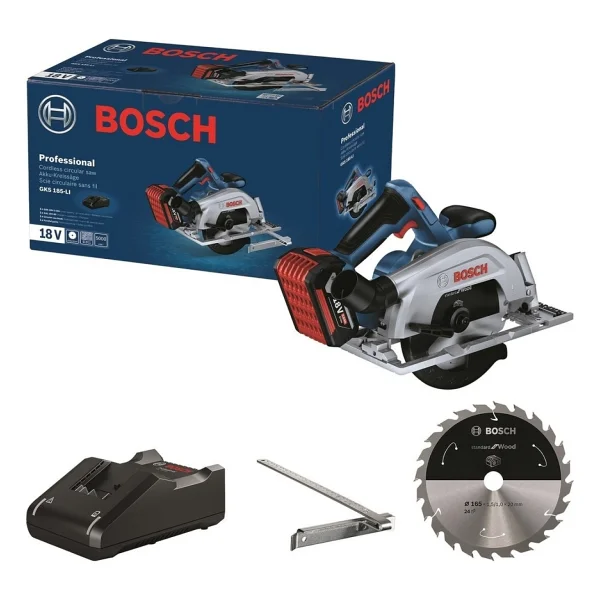 Bosch Gks 185-Li Tek Akülü 5 Ah Daire Testere - Görsel 3
