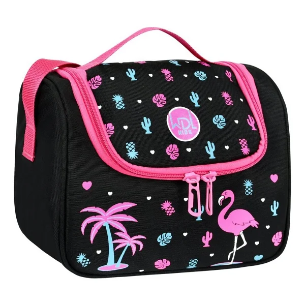 Waddell 1001 Flamingo Desenli Termoslu Beslenme Çantası - Görsel 2