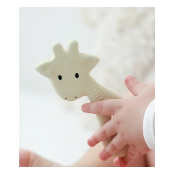 Tikiri Organik Kauçuk Diş Kaşıyıcı-Giraffe - Görsel 3