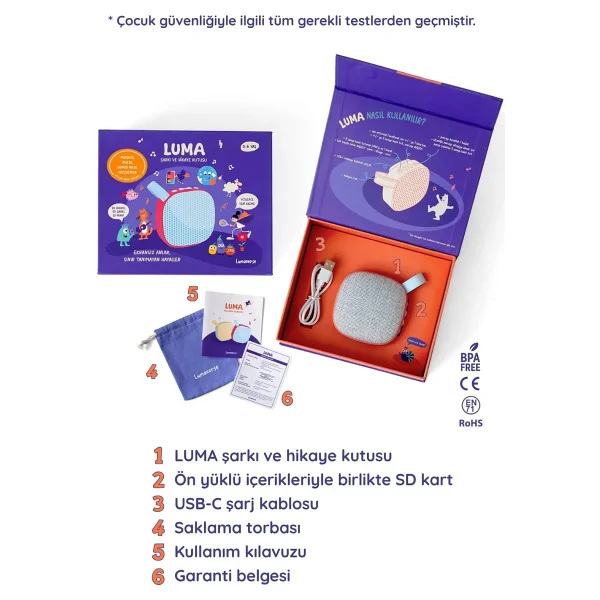 Lumaverse Luma Eğitici Masalcı Ve Uyku Arkadaşı - Görsel 8