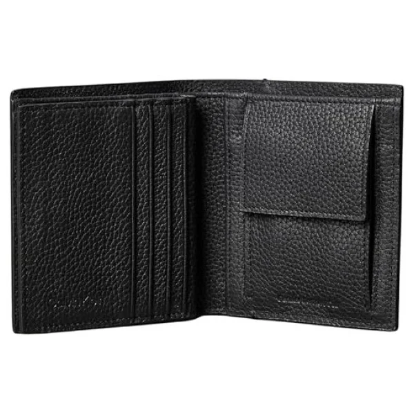 Calvin Klein Foıl Emboss Slim Trıfold W Card Cüzdan Erkek Black Tek Beden - Görsel 5