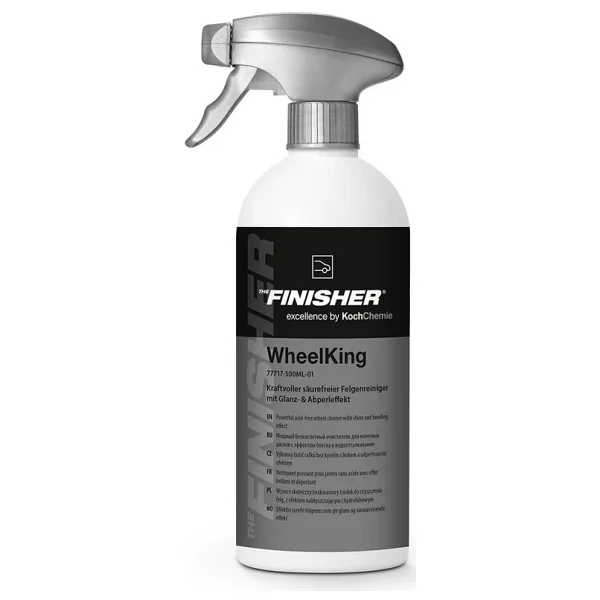 Koch Chemie The Finisher Wheelking Demir Tozu, Jant Temizleyici Ve Parlatıcı 500 Ml Asitsiz Renk Değiştiren Profesyonel Jant Temizleyici - Görsel 3