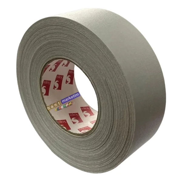 Scapa 3101 Gaffer Kamera Bandı Tamir Bandı 50mmx50mt Gri - Görsel 2