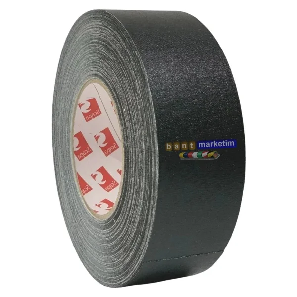 Scapa 3101 Gaffer Kamera Bandı Tamir Bandı 50mmx50mt Siyah - Görsel 2