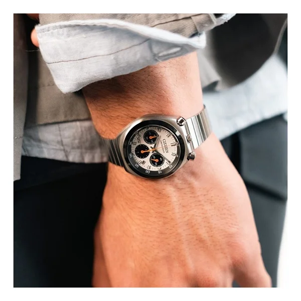 Citizen Bullhead An3660-81a Beyaz Erkek Kol Saati - Görsel 4