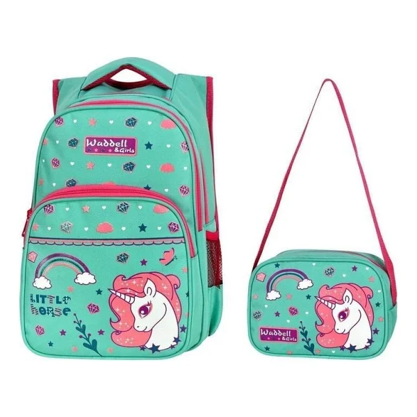 Waddell Little Horse Beslenme + İlkokul Sırt Çantası - Görsel 2