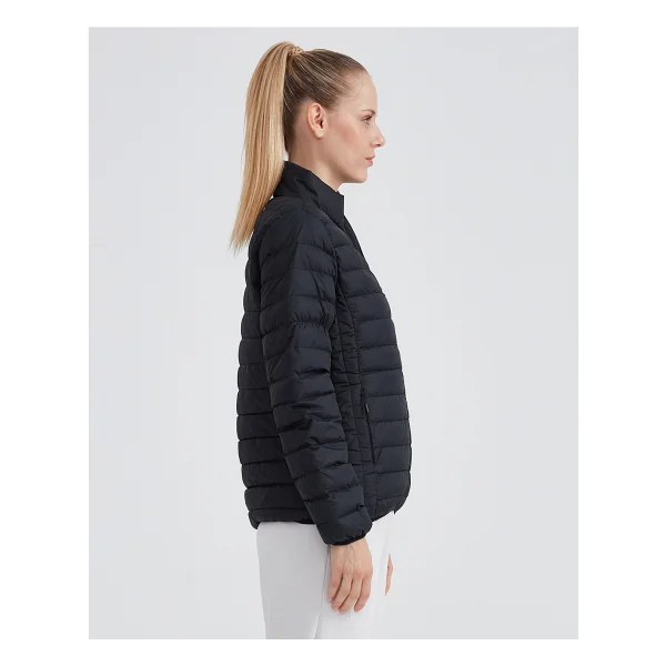 Skechers Turtle Neck Essential S212273-001 Siyah Kadın Şişme Mont - Görsel 6