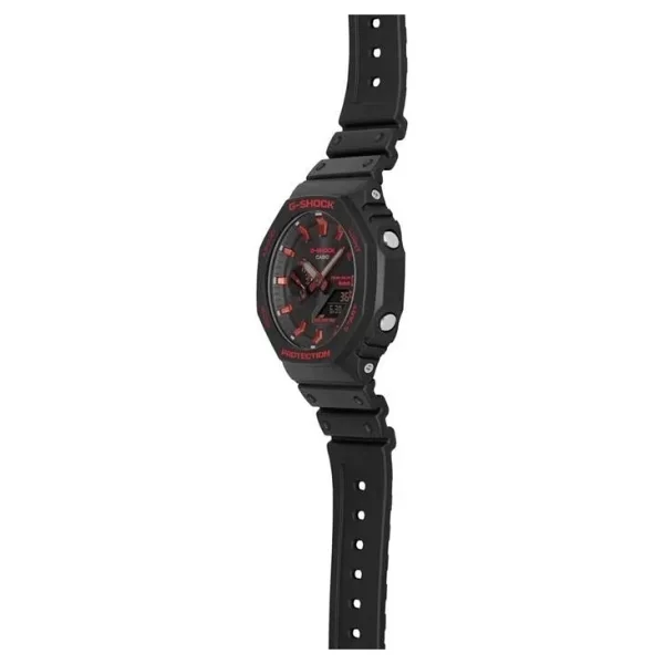 Casio G-Shock Ga-B2100bnr-1adr Silikon Kordon Siyah-Kırmızı Erkek Kol Saati - Görsel 3