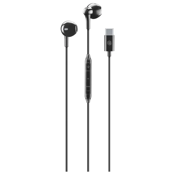 Cellularline Music Sound Capsule Beyaz Type-C Kablolu Kulak İçi Kulaklık - Görsel 3