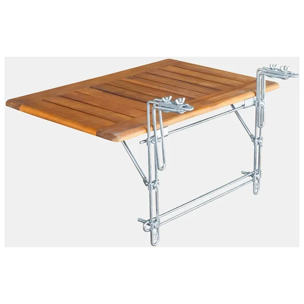 Sunfun Diana Katlanır Ahşap Balkon Masası - Görsel 3