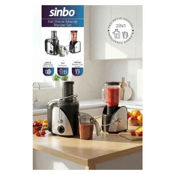 Sinbo Sj-3195 Katı Meyve Sıkacağı - Görsel 2