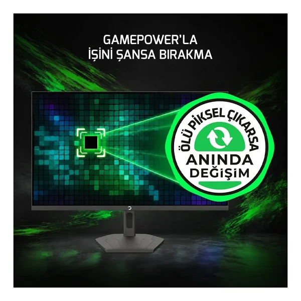 Gamepower Lunis L90 27'' 0.5 Ms 2k Pivot Ips 260 Hz Oyuncu Monitörü - Görsel 8