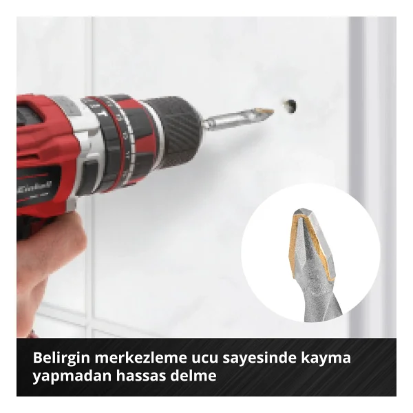 Einhell XS-Case 4 Parça Matkap Vidalama Ucu - Görsel 6