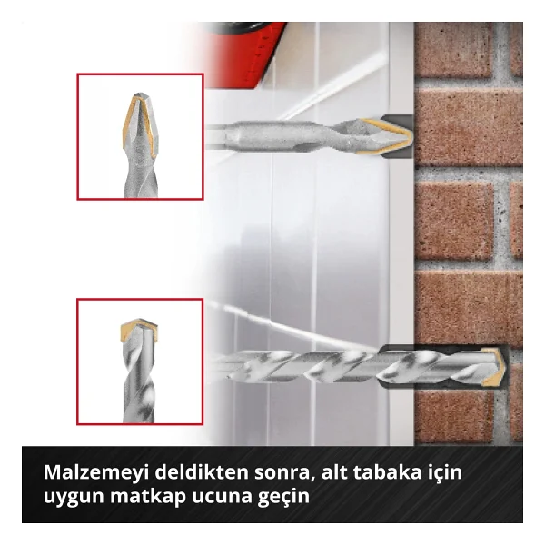 Einhell XS-Case 4 Parça Matkap Vidalama Ucu - Görsel 8