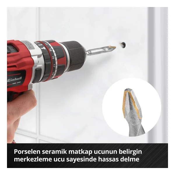 Einhell S-Case 49051410 10 Parça Seramik Matkap Ucu Seti - Görsel 6