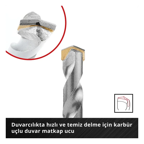 Einhell S-Case 49051410 10 Parça Seramik Matkap Ucu Seti - Görsel 7
